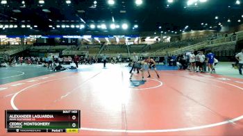 113 lbs Cons. Round 2 - Alexander Laguardia, Miami Southridge Hs vs Cedric Montgomery, Columbus