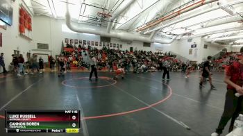 138 lbs Semifinal - Luke Russell, Natrona County vs Cannon Boren, Thermopolis