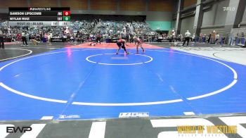 85 lbs Consi Of 16 #2 - Samson Lipscomb, Juggernaut Wrestling Club vs Mylan Ruiz, Faithful Few