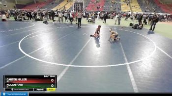 61-66 lbs Round 1 - Carter Miller, ND vs Nolan Hart, IA