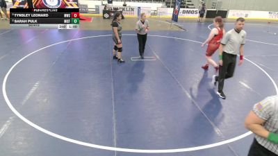 16U Girls - 190-207 Champ. Round 3 - Britney Pineda Herrera, Nebraska vs Kylie ONeil, Uintah Girls Wrestling