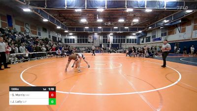 138 lbs Semifinal - Shea Morris, Haverhill vs James Lally, Saint John's Prep