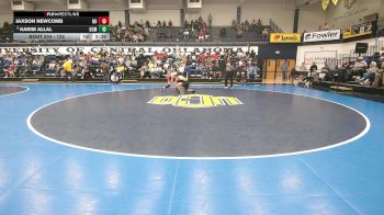 125 lbs Cons. Round 3 - Karim Allal, Central Missouri vs Jaxson Newcomb, Newman