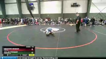 152 lbs Champ. Round 1 - Grayson Hendon, Oregon vs Nolan Stewart, Washington