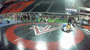 110 lbs Champ. Round 3 - Elsa Vreeland, Alaska vs Lauren Riga, Oregon