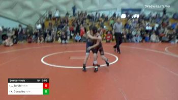 75 lbs Quarterfinal - Jonathan Zarabi, Moon vs Kaleb Gonzalez, Hopewell