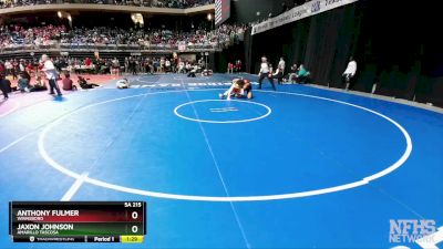 5A 215 lbs Quarterfinal - Jaxon Johnson, Amarillo Tascosa vs Anthony Fulmer, Winnsboro