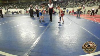 67 lbs 5th Place - Takoda Owen, ARDMORE TAKEDOWN CLUB vs Truett Hall, Husky Wrestling Club