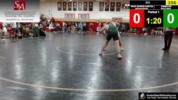 215 lbs Semifinal - Deacon Frayne, West Morris Central vs Wyatt Sisco, Kinnelon