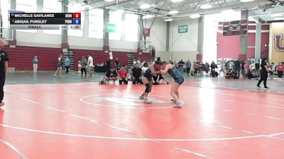 140 lbs Final - Michelle Gavilanes, Scorpions vs Abigail Pursley, Pembroke Rtc