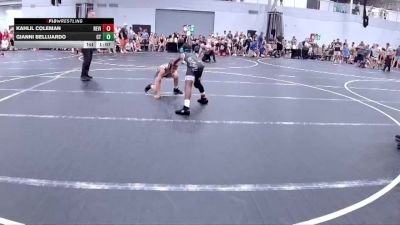 84 lbs Round 1 (8 Team) - Kahlil Coleman, Revival vs Gianni Belluardo, Cordoba Trained