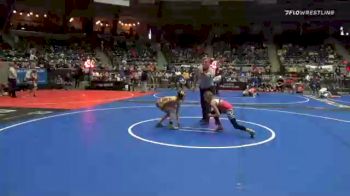 73 lbs Quarterfinal - Jaylyn Lazzerini, Raw vs Hailey Delgado, Nxt Level