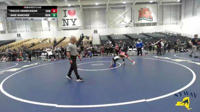 65 lbs 5th Place Match - Jake Sanchez, Webster Schroeder Youth Wrestling vs Rocco Henrickson, Central Valley Youth Wrestling