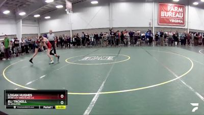 88 lbs Cons. Round 1 - Eli Troxell, 84 Athletes vs Logan Hughes, River City Wrestling LLC