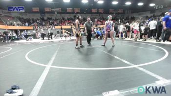 135 lbs Rr Rnd 3 - Charlie Kay Kennedy, Standfast OKC vs Mahlea Warrior, Tecumseh Youth Wrestling