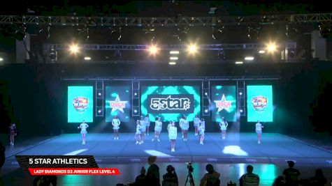 5 Star Athletics [2026 Lady Diamonds D2 Junior Flex Level 4 Day 2] 2026 US Open Cheerleading & Dance Championship