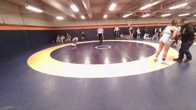 115 lbs Round 3 - Kyrie Mecham, Cougars Wrestling vs Heather Kingston, Woods Cross