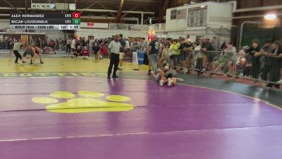 125B lbs Rr Rnd 1 - Alex Hernandez, Barn Brothers vs Micah Loudermilk, Bergen Catholic