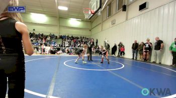 51 lbs Rr Rnd 3 - Jade Coffman, Sallisaw Takedown Club vs Paris Wellman, Viking Wrestling Club