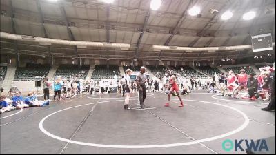 75 lbs Rr Rnd 2 - Kingston Reed, Raw Wrestling Club vs Ezekiel Boyd, Harrah Little League Wrestling