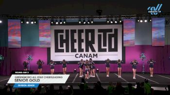 Greensboro All Star Cheerleading - Senior Gold [2024 L4.2 Senior Day 2] 2024 CANAM Grand Nationals