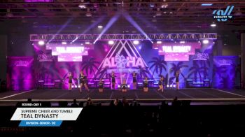 Supreme Cheer and Tumble - Teal Dynasty [2025 L1 Senior - D2 Day 1] 2025 Aloha Grand Nationals