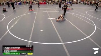 45-47 lbs Cons. Semi - Hayden Shoemaker, Minnesota vs Easton Seubert, Minnesota