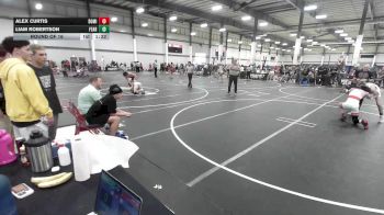 126 lbs Round Of 16 - Alex Curtis, Dominate Club Wrestling vs Liam Robertson, Fearless WC