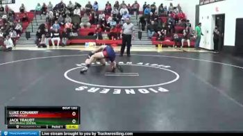 150 lbs Cons. Round 3 - Jack Traudt, Westerville Central vs Luke Conaway, Licking Valley