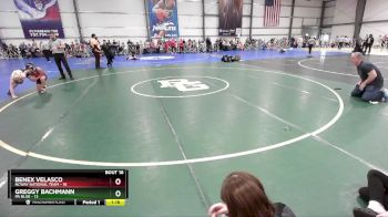 76 lbs Rd# 7- 10:45am Saturday Final Pool - Greggy Bachmann, PA Blue vs Benex Velasco, NCWAY National Team