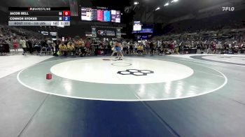 150 lbs Cons. Rd Of 64 - Jacob Bell, CA vs Connor Stokes, MI