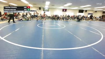 113 lbs Champ. Round 2 - Karden Nguyen, Marina vs Mavrik Harrell, Chaminade