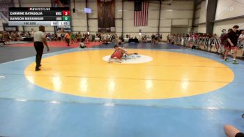 160 lbs Rr Rnd 1 - Carmine Batagglia, Wrecking Crew Wrestling Club vs Dawson Messinger, Journeymen Wrestling Red