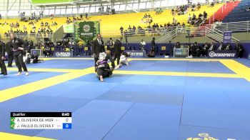 ANDERSON OLIVEIRA DE MORAIS vs JOÃO PAULO OLIVEIRA FERNANDES 2024 Brasileiro Jiu-Jitsu IBJJF