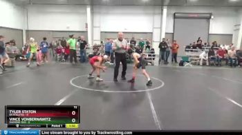 72 lbs Round 2 (6 Team) - Vince VonBernawitz, Diamond Fish vs Tyler Staton, 84 Athletes