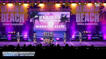 Warrior Elite - MINI COURAGE [2026 L1 Mini - D2 Day 1] 2026 ACDA Reach the Beach All Star Grand Nationals - DII