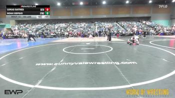 105 lbs Consi Of 16 #1 - Lukas Batres, Dethrone vs Noah Espejo, Elite Force Wrestling Club