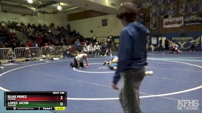 152 lbs Cons. Round 3 - Elias Perez, Colony vs Lopez Jacob, Yucaipa