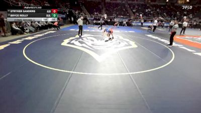 II-108 lbs Cons. Round 3 - Bryce Reilly, Our Lady Of Lourdes vs Stryker Sanders, Albion