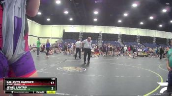 148 lbs Round 3 (4 Team) - Jocey Byers, SC Lady Reapers vs Azlyn Villafranca, Relentless Wrestling