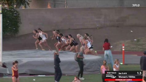 Women's 1500m, Finals 5