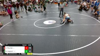 125 lbs Round 1 (3 Team) - Colton Poynter, Eastside vs Natalie Hagood, Team Tiger