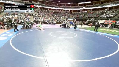 120-2A Cons. Semi - Bronson Hall, North Fork High School vs Aydan Christian, Rangely