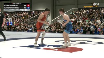 72 Finals Champ. Round 2 - Alejandro Sancho, Army (WCAP) vs Aliaksandr Kikiniou, NYAC