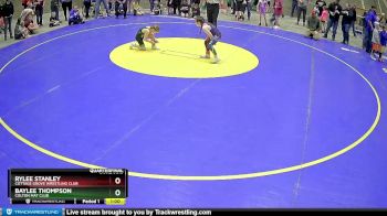 55 lbs Quarterfinal - Rylee Stanley, Cottage Grove Wrestling Club vs Baylee Thompson, Colton Mat Club