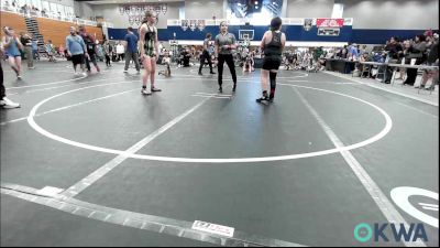 130 lbs Rr Rnd 3 - Grayson Colescott, Madill Takedown vs Layla Brown, Standfast