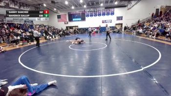 126 lbs 1st Place Match - Sammy Sanchez, Cheyenne East vs Maverick Gallup, Kelly Walsh