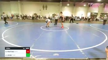 120 lbs Consi Of 32 #2 - Dominik Ortiz, Central HS vs Maxwell Lund, Murray High School