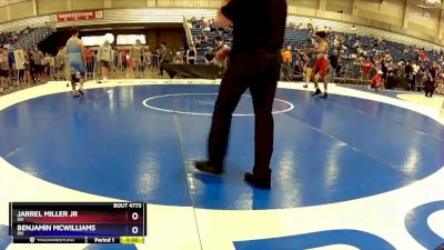 190 lbs Quarterfinal - Jarrel Miller Jr, OH vs Benjamin McWilliams, OH