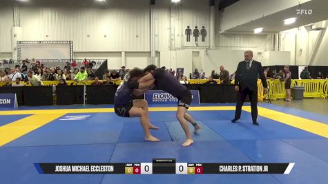 Charles P. Stration Jr vs Joshua Michael Eccleston 2025 World IBJJF Jiu-Jitsu No-Gi Championship